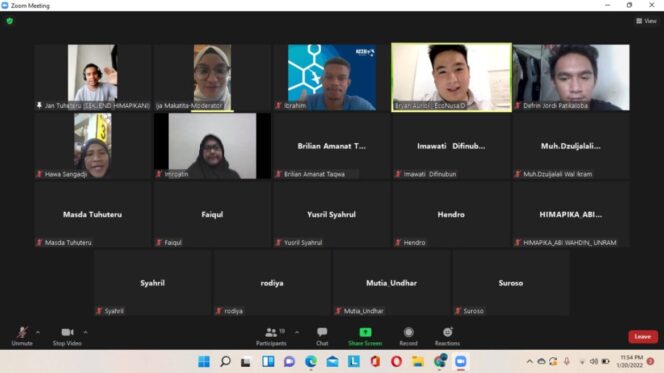 
Diskusi krisis Iklim, HIMAPIKANI Ajak Stakholders Untuk Berkolaborasi