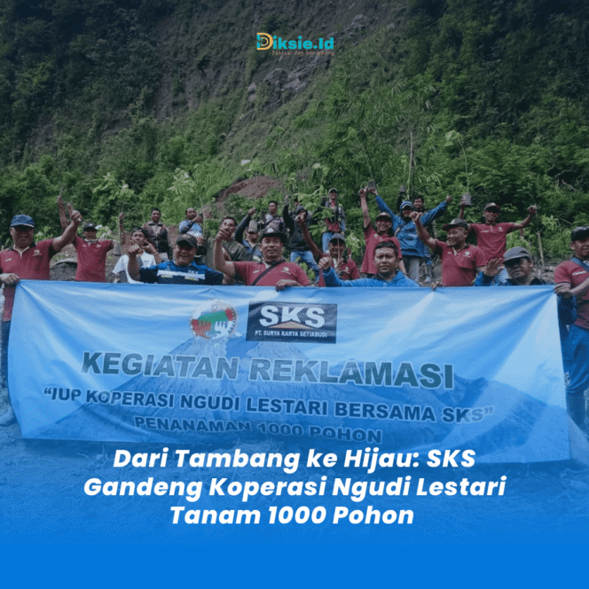 
SKS dan Koperasi Ngudi Lestari Saat Penanaman 1000 Pohon